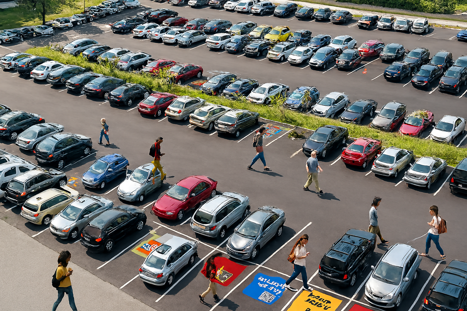 Parking bay ad example 2